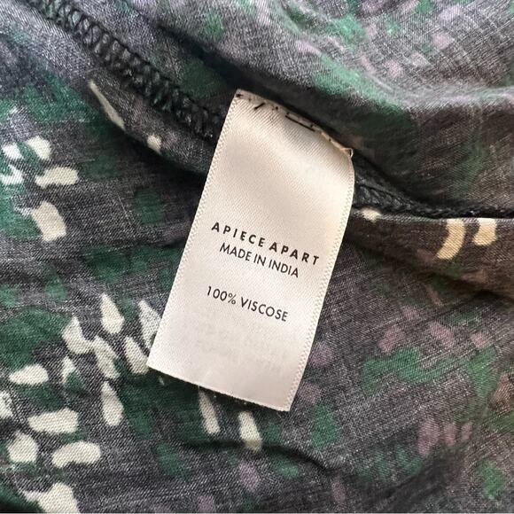 Apiece Apart Wassily Halter Dress 4 Floral green multicolor - Picture 7 of 7